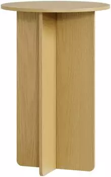 en.casa Vappevn Beistelltisch 60x40cm Eichenoptik