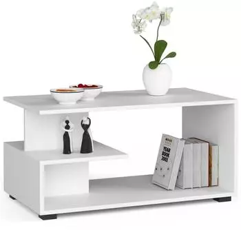 RAUMHIRSCH Couchtisch PIN rechteckig, weiß, Textil, 90x45x51cm (800001324660)