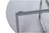 HAKU Couchtisch rund, Glas/Edelstahl, Ø100cm, H40cm (23182)