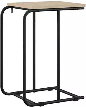 vidaXL Beistelltisch Sonoma-Eiche, Holzwerkstoff, 40x31x55cm