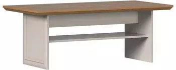 G.M. Dulci Couchtisch Kaschmir und Holzoptik, 125x48,1x65cm
