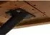 Massivmoebel24 FREEFORM 5 Baumkantentisch Mango 180x90x76cm, natur lackiert, Kreuzgestell anthrazit matt (09-108-844-9251)
