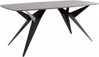 Mirjan24 Axis ausziehbarer Esstisch, oval, 160cm, Stahl