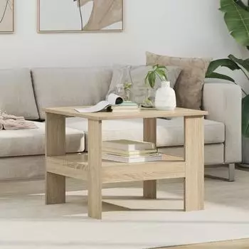 vidaXL Couchtisch Sonoma-Eiche 57x55x45cm Holzwerkstoff