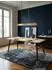 KADIMA DESIGN Esstisch Marmoroptik, weiß, 180x90x76cm, Metallbeine