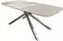 DeLife Edge Boot Outdoortisch Keramik Laminam® Travertino Bianco 200x100cm (44474)