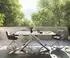 DeLife Edge Boot Outdoortisch Keramik Laminam® Travertino Bianco 200x100cm (44474)