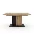 xonox.home Molina Esstisch ausziehbar, Evoke Oak / basaltgrau (150x76x90cm)