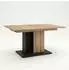 xonox.home Molina Esstisch ausziehbar, Evoke Oak / basaltgrau (150x76x90cm)