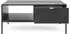 Masseno Stellare Couchtisch 104x46x68cm, schwarz, 2 Schubladen (800001095197)