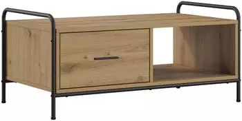 vidaXL Couchtisch Artisan-Eiche 90x49x41cm Holzwerkstoff