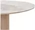 ebuy24 Isa Esstisch, Keramikplatte, weiß/braun (46-2203137)