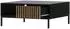 eltap Melchior Couchtisch 1 Schublade 1 Fach, schwarz/Holz
