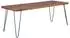 KADIMA DESIGN BAGLI Esstisch Sheesham massiv, dunkelbraun, 200x80x76cm