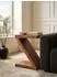 KADIMA DESIGN MUMBAI Beistelltisch Massivholz (Sheesham), Z Cube, dunkelbraun, 30x44x59cm