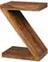 KADIMA DESIGN MUMBAI Beistelltisch Massivholz (Sheesham), Z Cube, dunkelbraun, 30x44x59cm