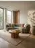 KADIMA DESIGN Couchtisch rund, Sheesham Massivholz, braun, 60x30x60cm