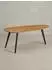 KADIMA DESIGN Couchtisch Akazie Massivholz Nierenform 110x45x60cm (800000988294)