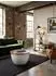 KADIMA DESIGN Couchtisch Mango-Massivholz rund weiß 60x36x60cm mit Stauraum