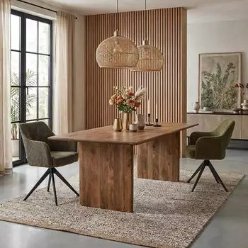 Idimex PURI Esstisch Akazienholz massiv 180x100cm (800002062409)