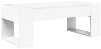 vidaXL Couchtisch wei&szlig; 110x50x41cm Holzwerkstoff