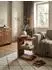KADIMA DESIGN Mumbai Beistelltisch Massivholz (Sheesham), dunkelbraun, 30x45x60cm