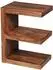 KADIMA DESIGN Mumbai Beistelltisch Massivholz (Sheesham), dunkelbraun, 30x45x60cm