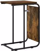 vidaXL Beistelltisch R&auml;uchereiche 40 x 31 x 55 cm Holzwerkstoff