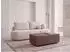 WFL GROUP Noma Couchtisch rechteckig, Nussbaum, 90x55x28cm (800002023087)