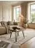 KADIMA DESIGN Couchtisch Sheesham Massivholz mit Baumkante, 56x38x51cm
