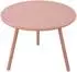 CLP Minot Couchtisch Outdoor, rund, pink (324297)