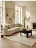 KADIMA DESIGN Couchtisch rund, Mangoholz massiv, schwarz, 60x36x60cm