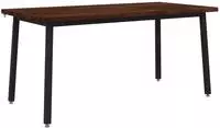 vidaXL Quadratischer Esstisch 160 x 80 x 75 cm Massivholz Akazie