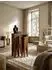 KADIMA DESIGN Beistelltisch 3er-Set, Sheesham Massivholz, quadratisch, dunkelbraun, 25x25x100cm