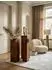 KADIMA DESIGN Beistelltisch 3er-Set, quadratisch, Sheesham Massivholz, dunkelbraun (4255632579790)