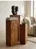 KADIMA DESIGN Beistelltisch 3er-Set, quadratisch, Sheesham Massivholz, dunkelbraun (4255632579790)