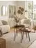KADIMA DESIGN Satztisch WL5.659 2-teilig Sheesham Massivholz Metallgestell (WL5.659)
