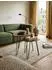 KADIMA DESIGN Satztisch WL5.659 2-teilig Sheesham Massivholz Metallgestell (WL5.659)