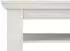 Forte Couchtisch Pinie 120x45x60 cm weiß
