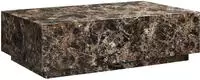 SalesFever Couchtisch "Almeria Beistelltisch: Stilvoller Tisch 120/75 cm"...
