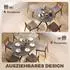 HomCom Esstisch Ausziehbar 100/135 x 100 cm Schwarz
