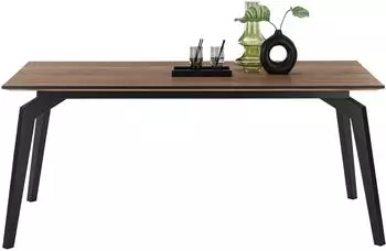 set one by Musterring Esstisch Kent 100x76x200 braun