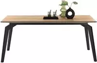 set one by Musterring Esstisch "Kent" Tischplatte Halifax natur, schweizer Kante,