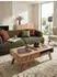 KADIMA DESIGN REWA Couchtisch Akazienholz mit Schublade, 95x35x50cm (4255632586392)