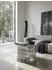 KADIMA DESIGN Couchtisch rund, Aluminium, silber, orientalisches Design, 62x41x62cm