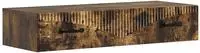 vidaXL Wandmontierter Beistelltisch 87,5 x 34,5 x 17 cm Holzwerkstoff