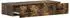 vidaXL Wandmontierter Beistelltisch Holzwerkstoff 87,5x34,5x17cm
