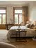 KADIMA DESIGN Beistelltisch WL5.667 Sheeshamholz, Metallgestell, 70x65x34cm (WL5.667)