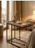 KADIMA DESIGN Beistelltisch WL5.667 Sheeshamholz, Metallgestell, 70x65x34cm (WL5.667)