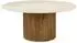 Idimex NARMADA Couchtisch Travertin & Mangoholz, rund 80cm (800001489806)